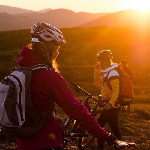 Cykling i fjällen